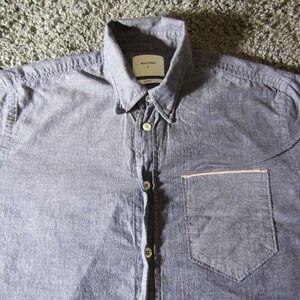 Billy Reid Blue Casual Button Down Shirt